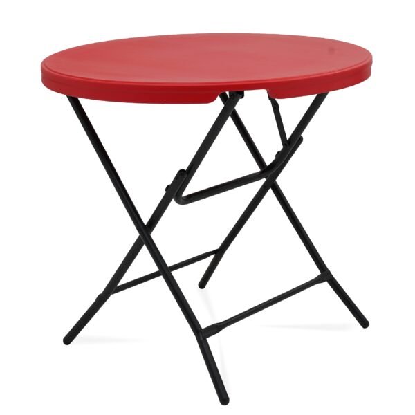 Foldable Round Plastic Dining Table