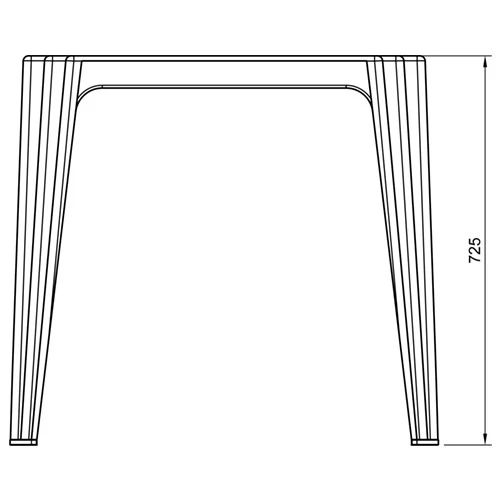 Plastic Study Table